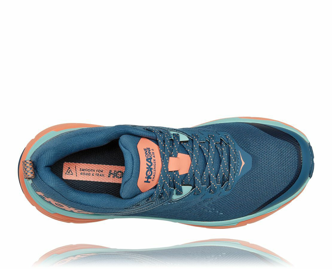 HOKA Real Teal / Cantaloupe - Women's Challenger ATR 6