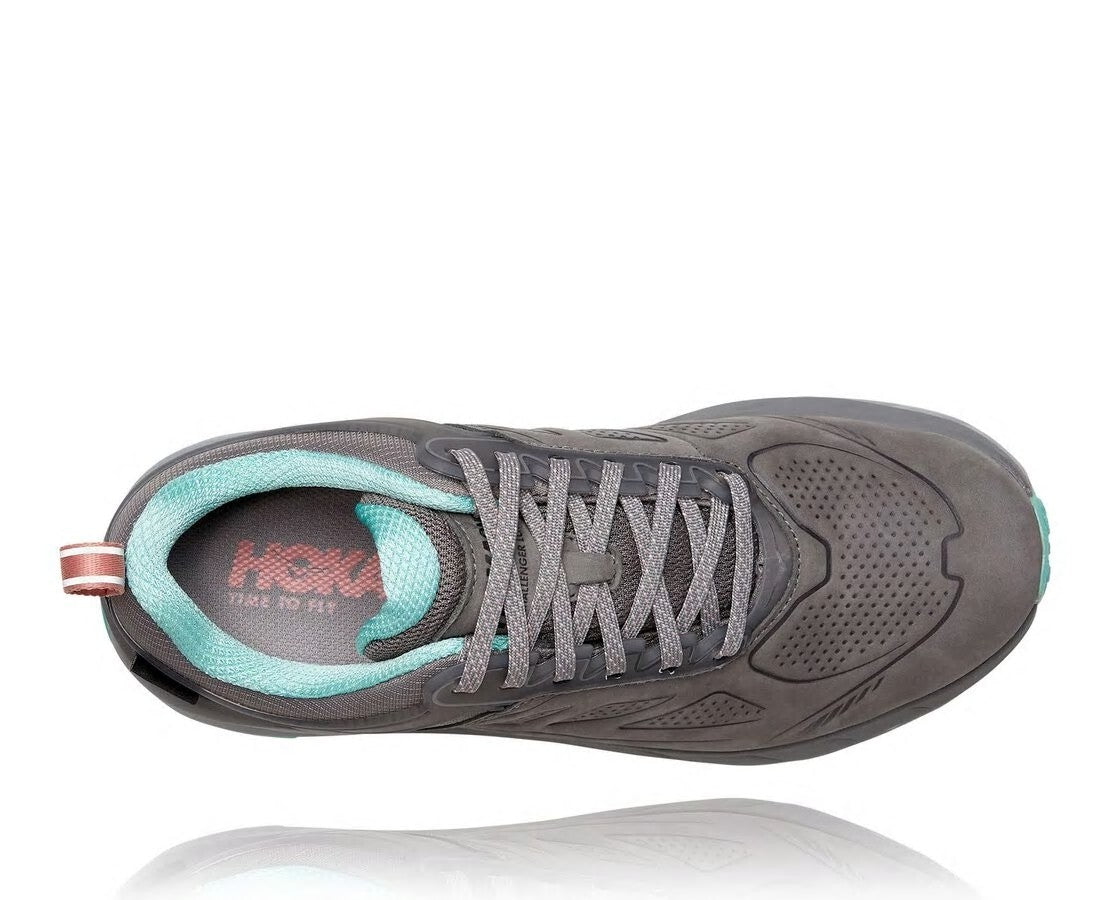 HOKA Charcoal Gray / Wild Dove - Women's Challenger Low GORE-TEX