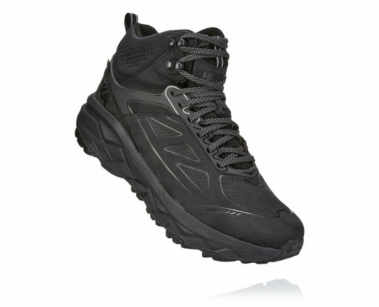 HOKA Black - Men's Challenger Mid GORE-TEX