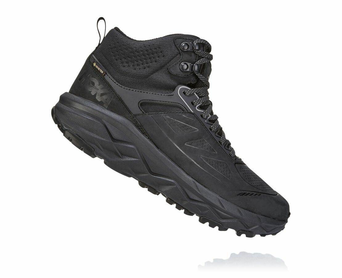 HOKA Black - Men's Challenger Mid GORE-TEX