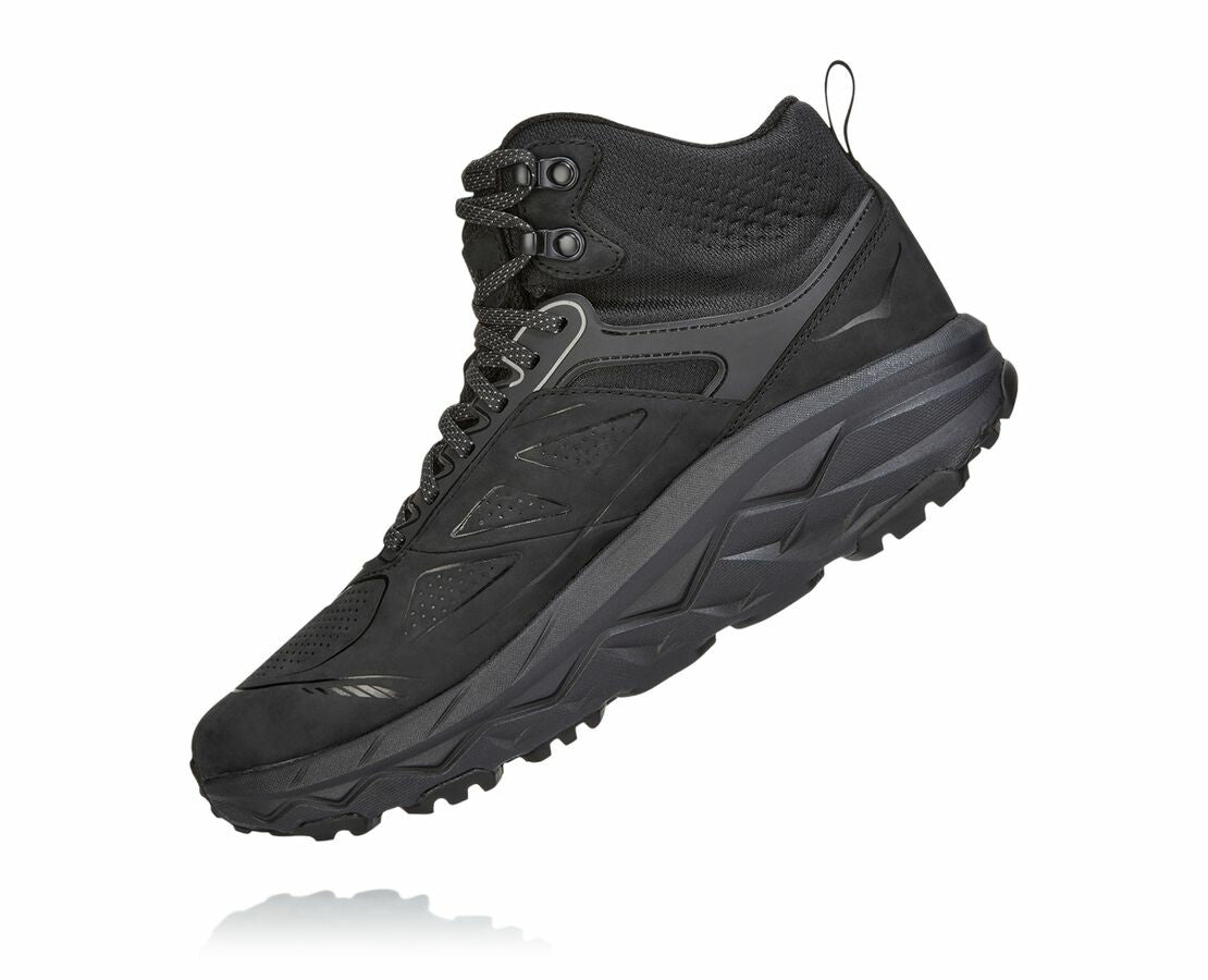 HOKA Black - Men's Challenger Mid GORE-TEX