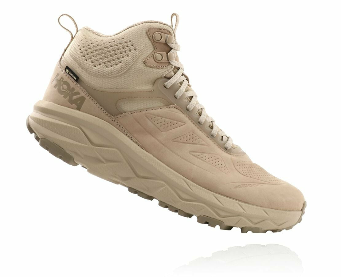 HOKA Oxford Tan/ Dune - Men's Challenger Mid GORE-TEX