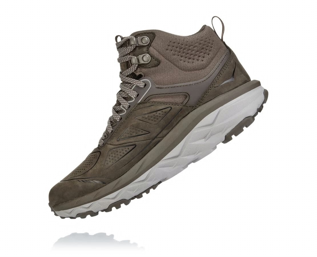 HOKA Major Brown / Heather - Women's Challenger Mid GORE-TEX