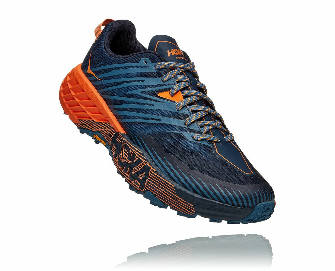 HOKA Real Teal / Persimmon Orange - Men's Speedgoat 4