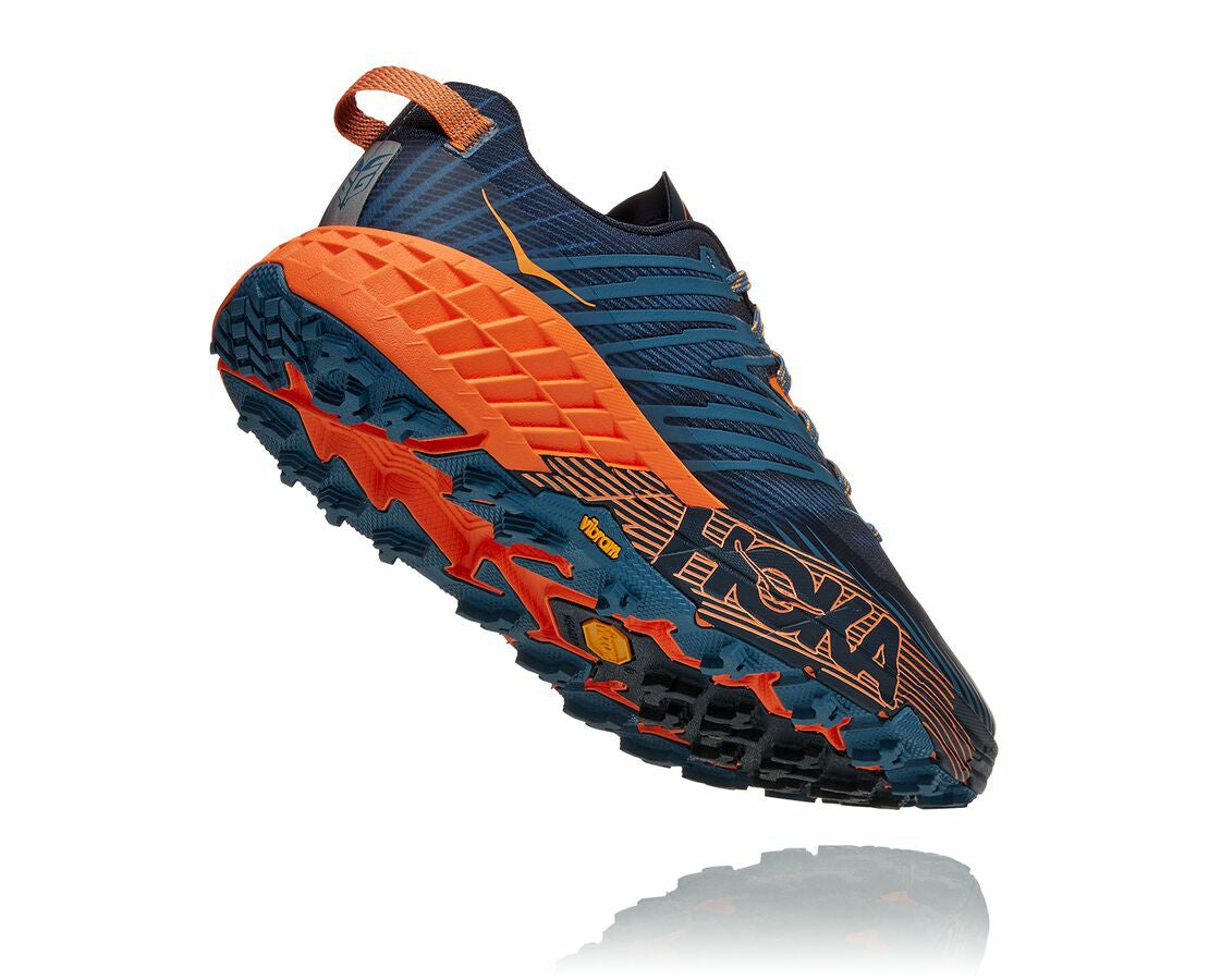 HOKA Real Teal / Persimmon Orange - Men's Speedgoat 4