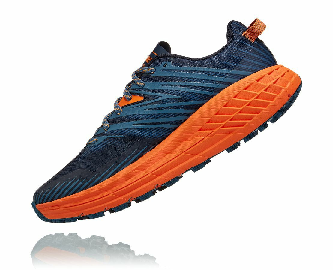 HOKA Real Teal / Persimmon Orange - Men's Speedgoat 4