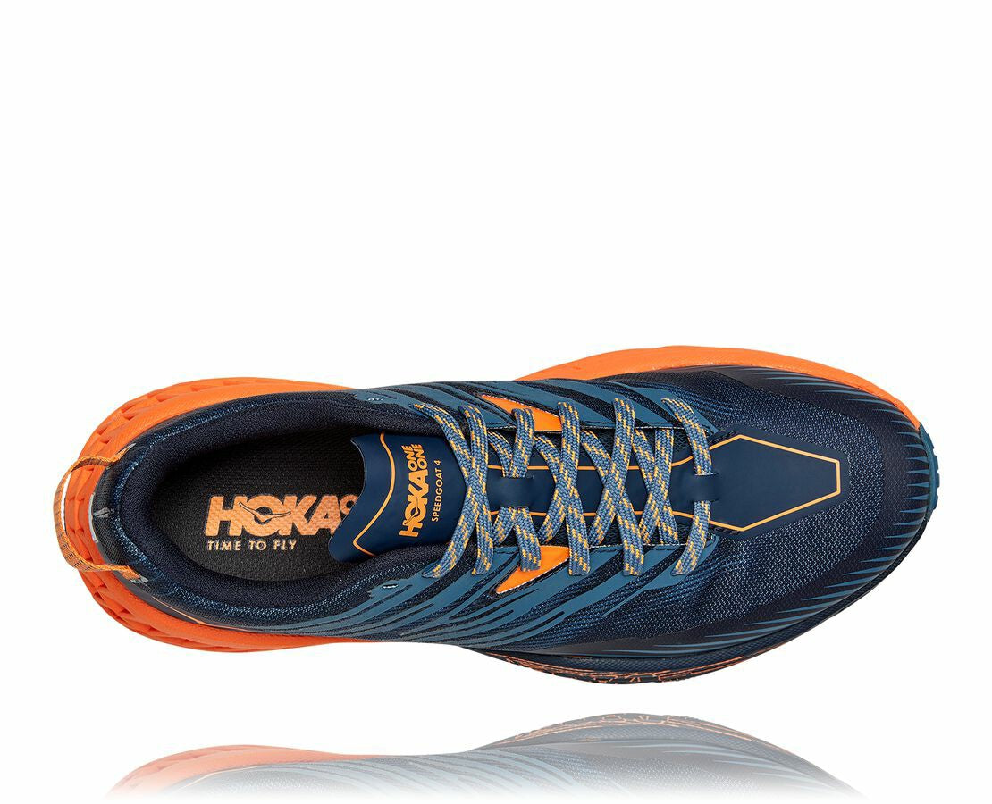 HOKA Real Teal / Persimmon Orange - Men's Speedgoat 4