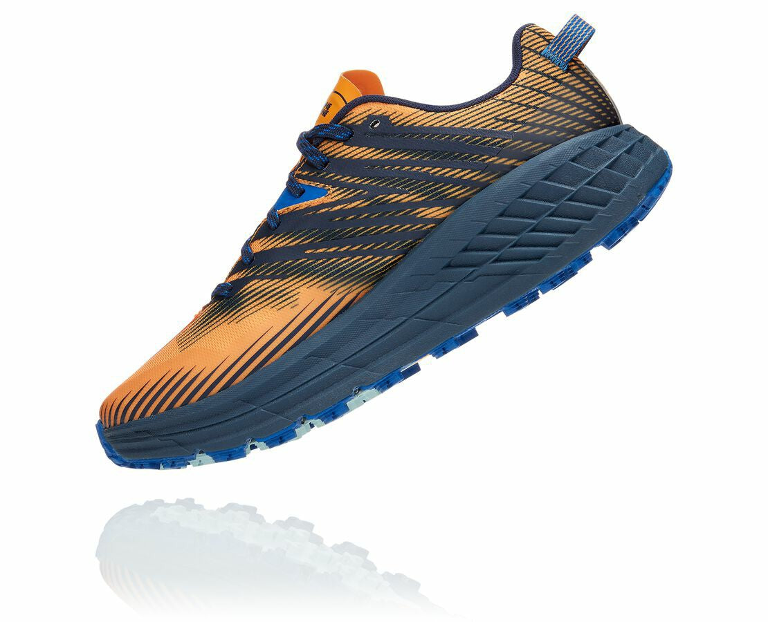 HOKA Saffron / Black Iris - Men's Speedgoat 4