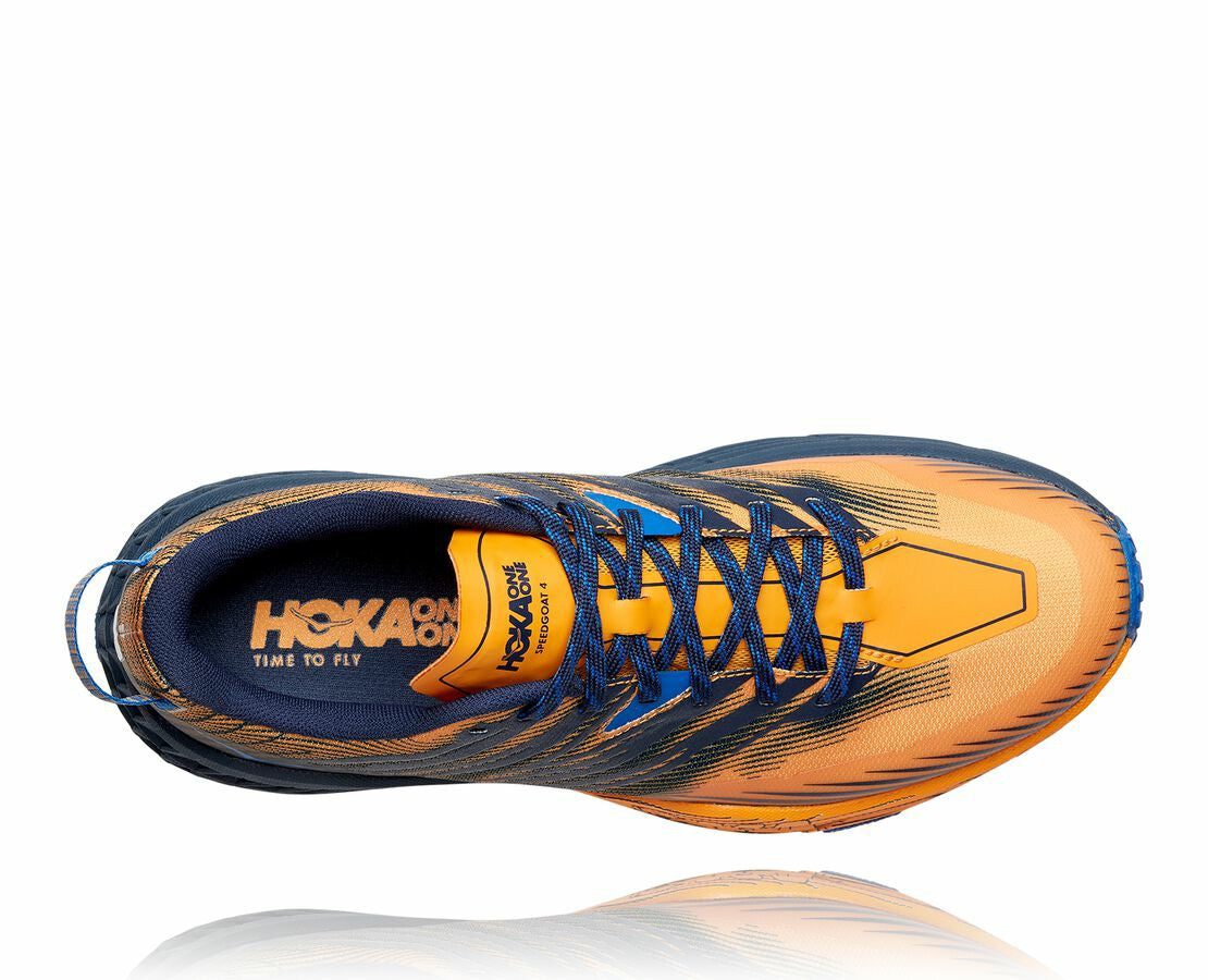 HOKA Saffron / Black Iris - Men's Speedgoat 4