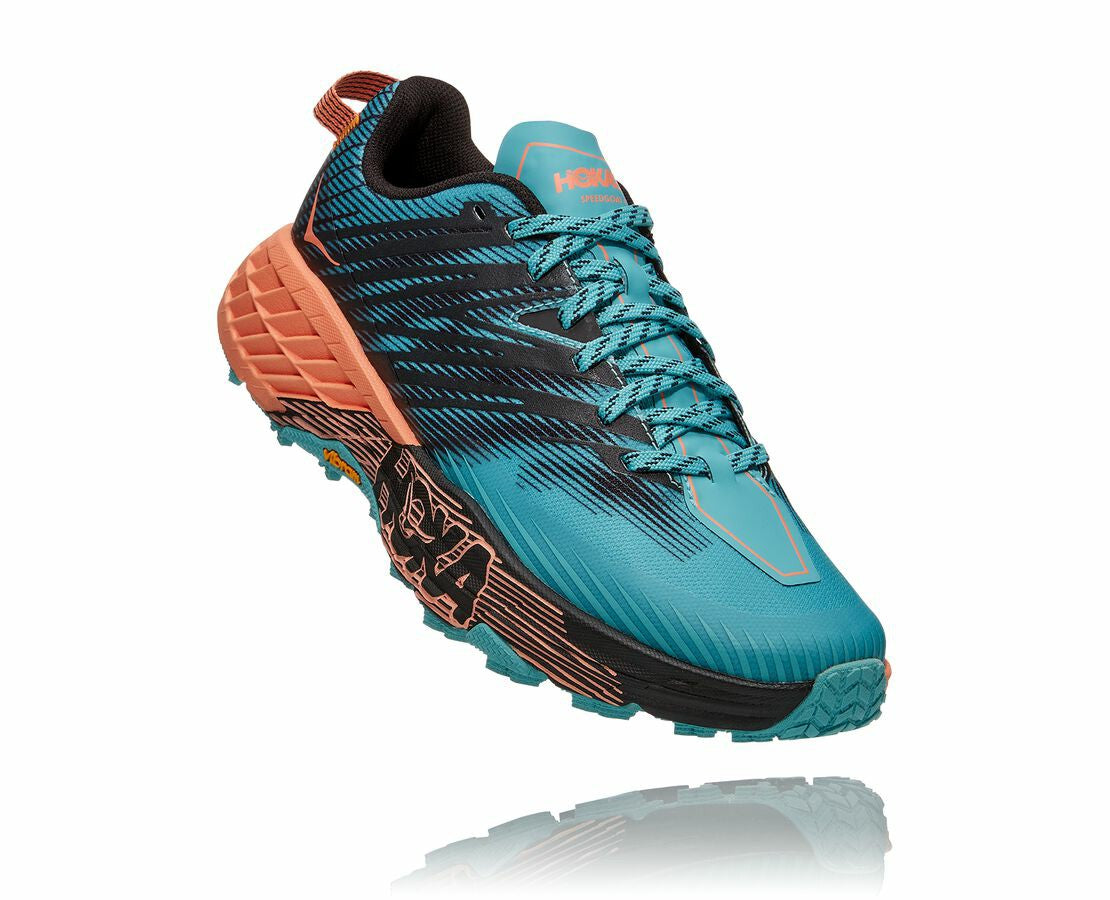 HOKA Aquarelle / Cantaloupe - Women's Speedgoat 4