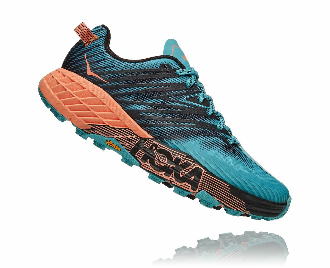 HOKA Aquarelle / Cantaloupe - Women's Speedgoat 4