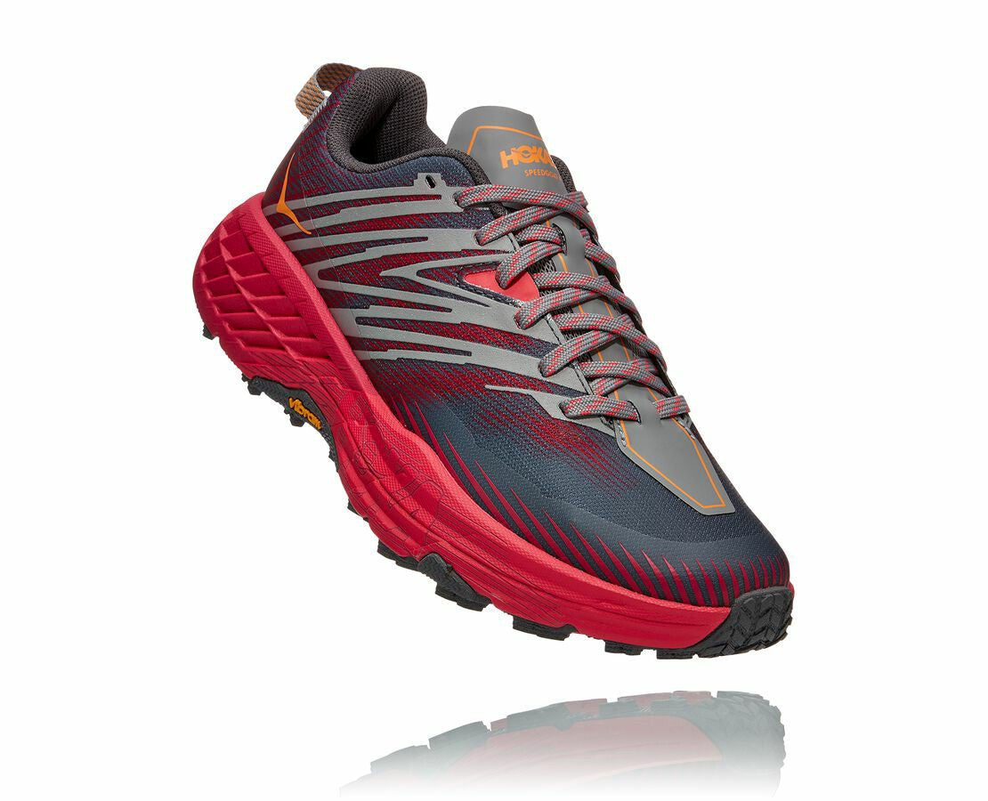 HOKA Castlerock / Paradise Pink - Women's Speedgoat 4