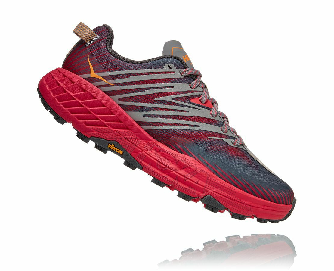HOKA Castlerock / Paradise Pink - Women's Speedgoat 4