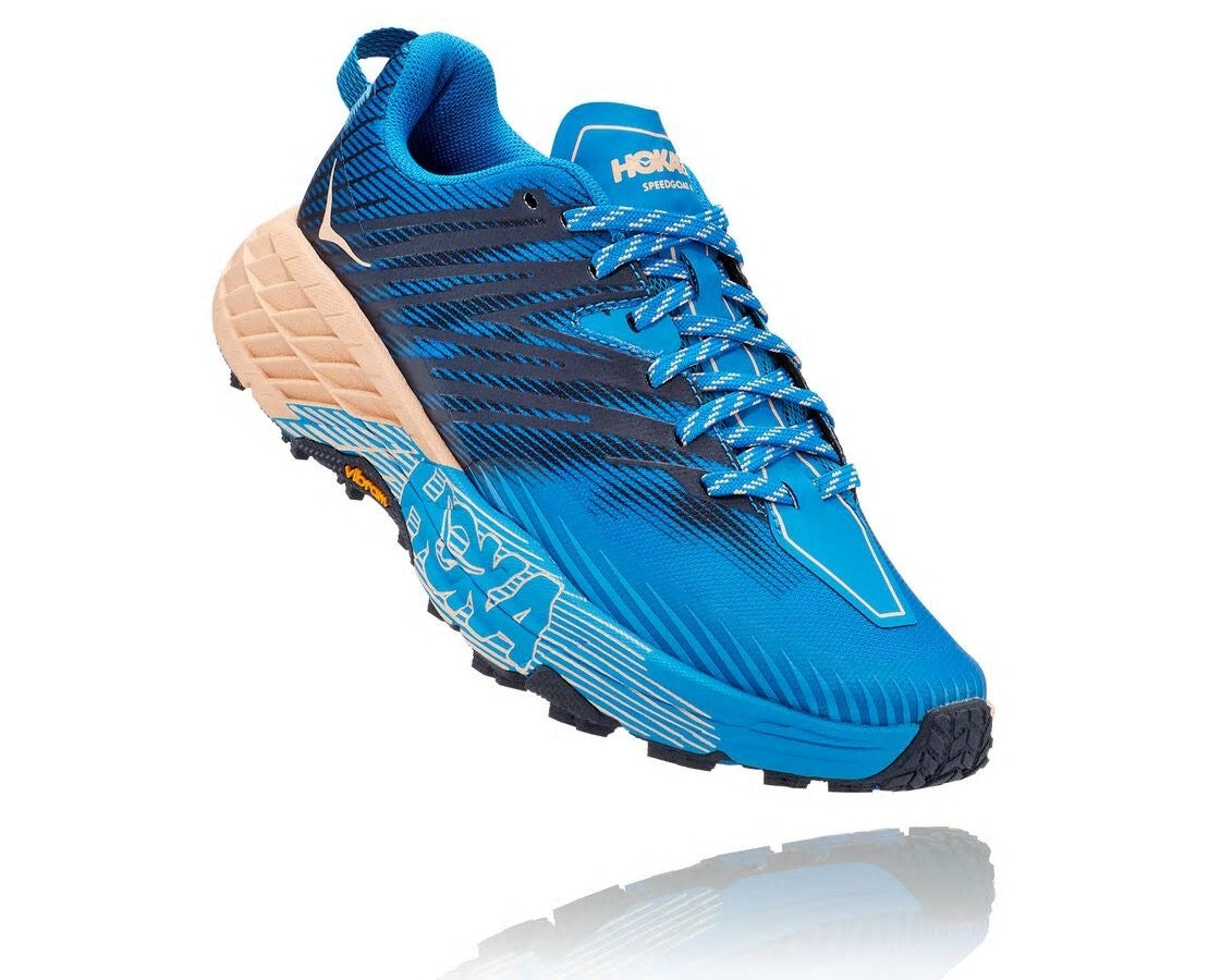 HOKA Indigo Bunting / Bleached Apricot - Women's Speedgoat 4