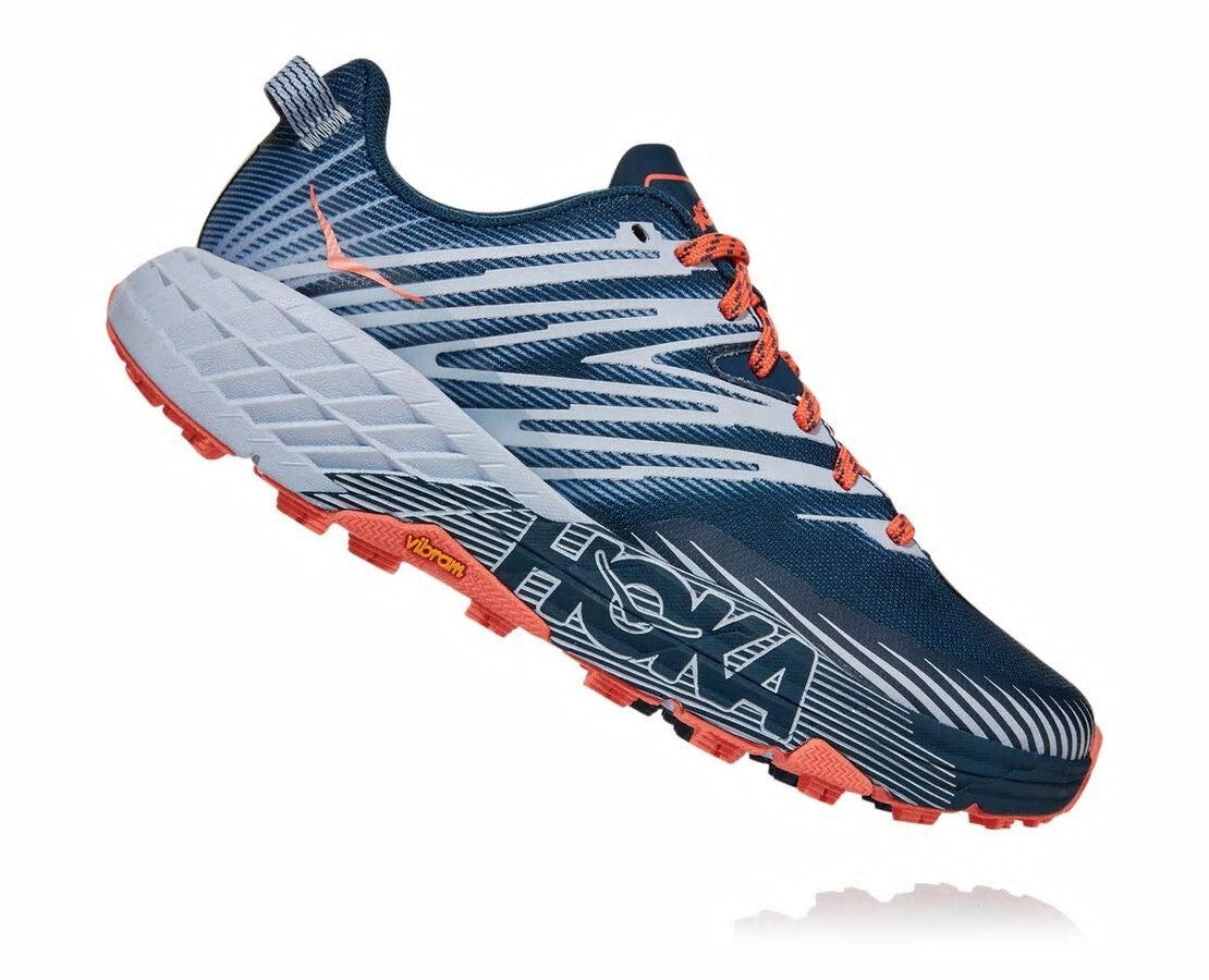 HOKA Majolica Blue / Heather - Women's Speedgoat 4