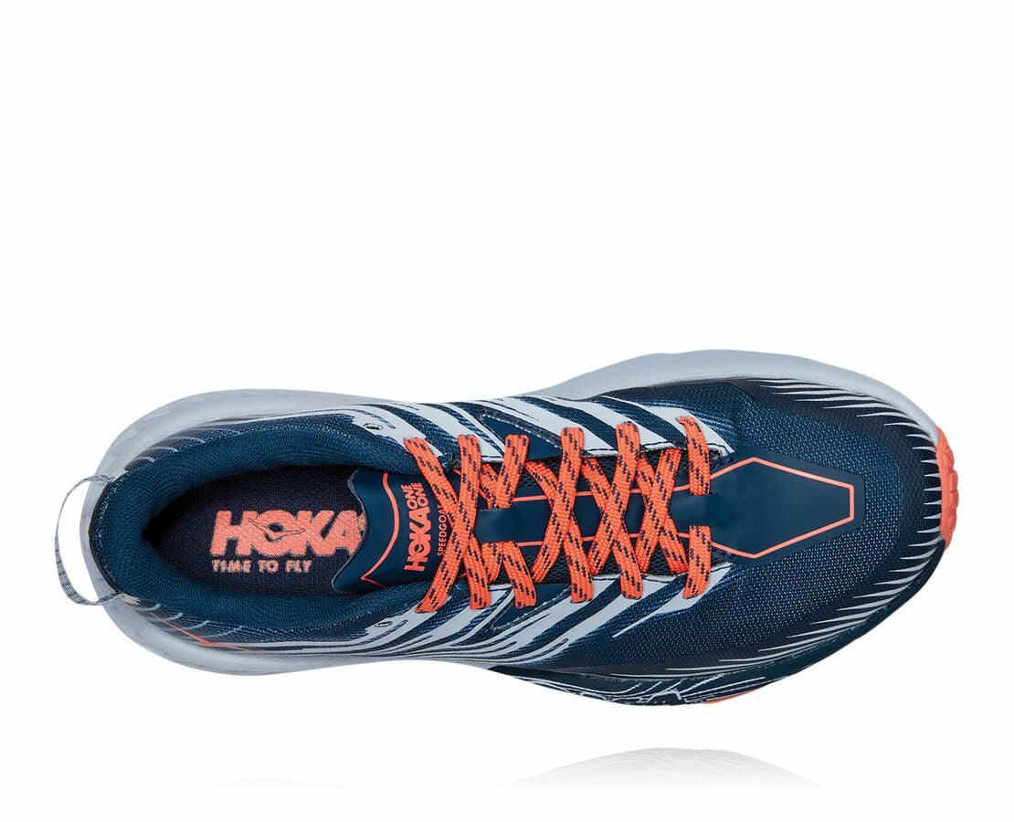 HOKA Majolica Blue / Heather - Women's Speedgoat 4