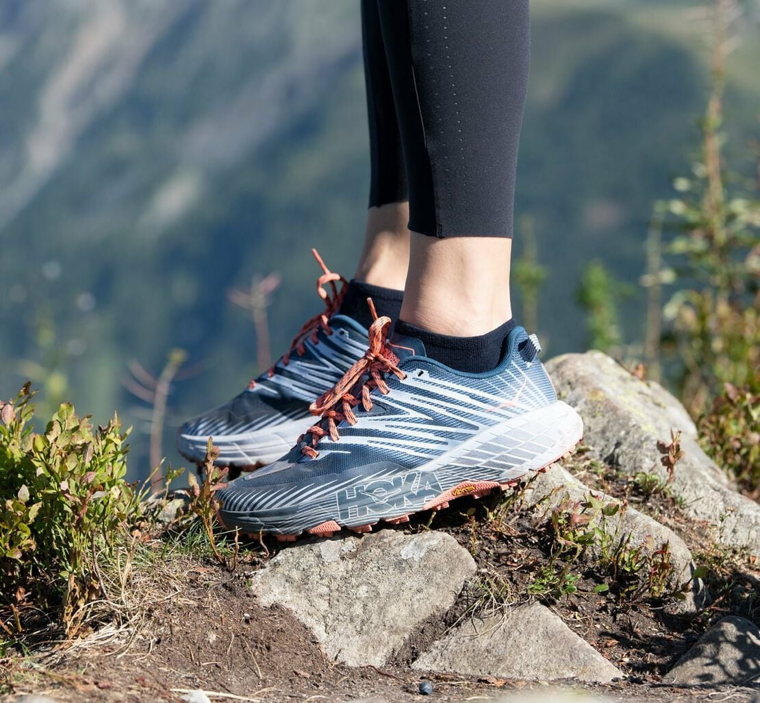 HOKA Majolica Blue / Heather - Women's Speedgoat 4