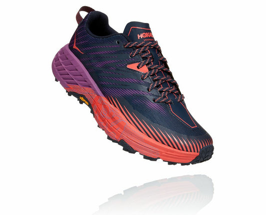 HOKA Outer Space / Hot Coral - Women's Speedgoat 4