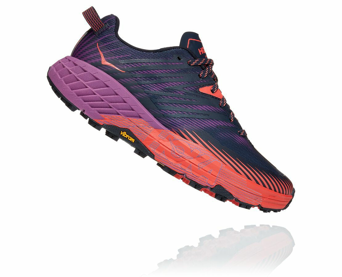 HOKA Outer Space / Hot Coral - Women's Speedgoat 4