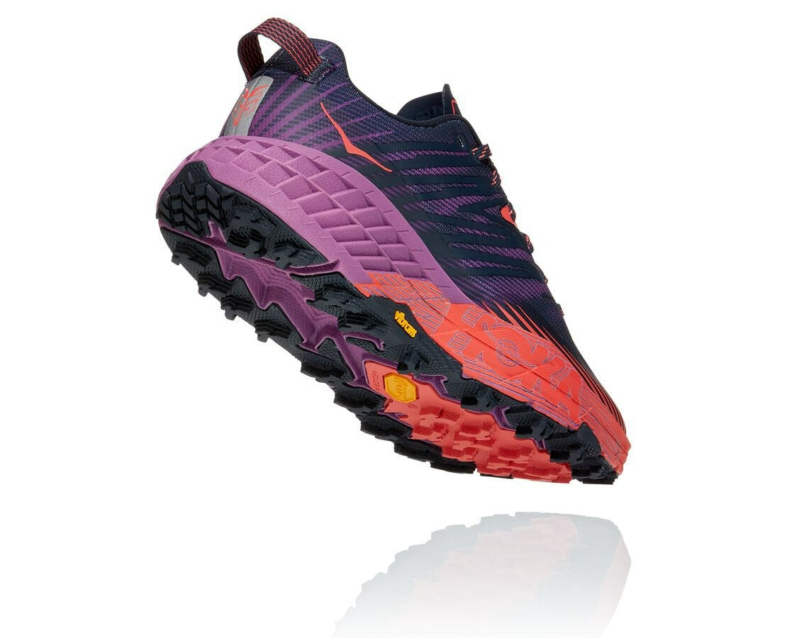 HOKA Outer Space / Hot Coral - Women's Speedgoat 4