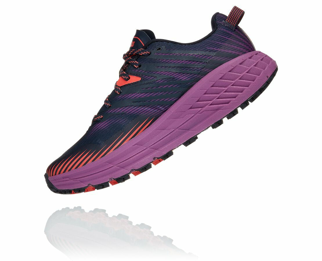 HOKA Outer Space / Hot Coral - Women's Speedgoat 4