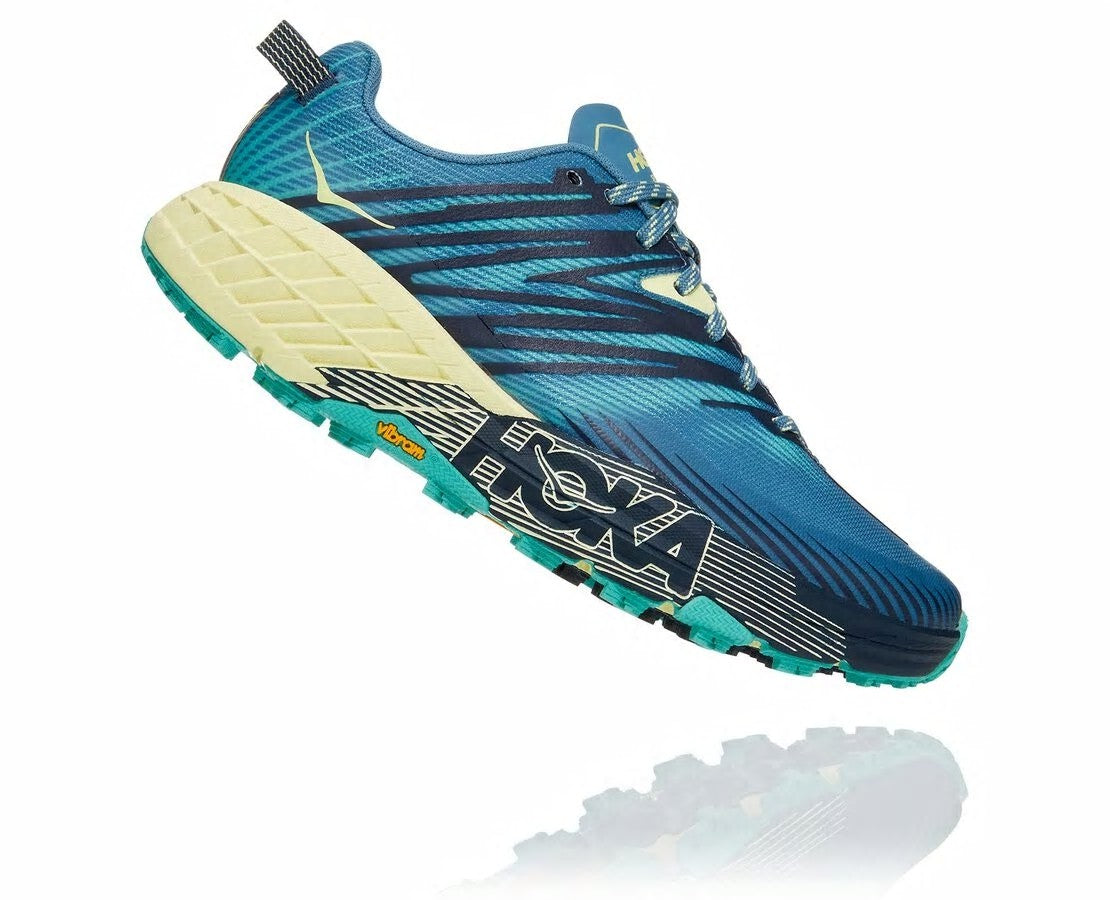 HOKA Provincial Blue / Luminary Green - Women's Speedgoat 4