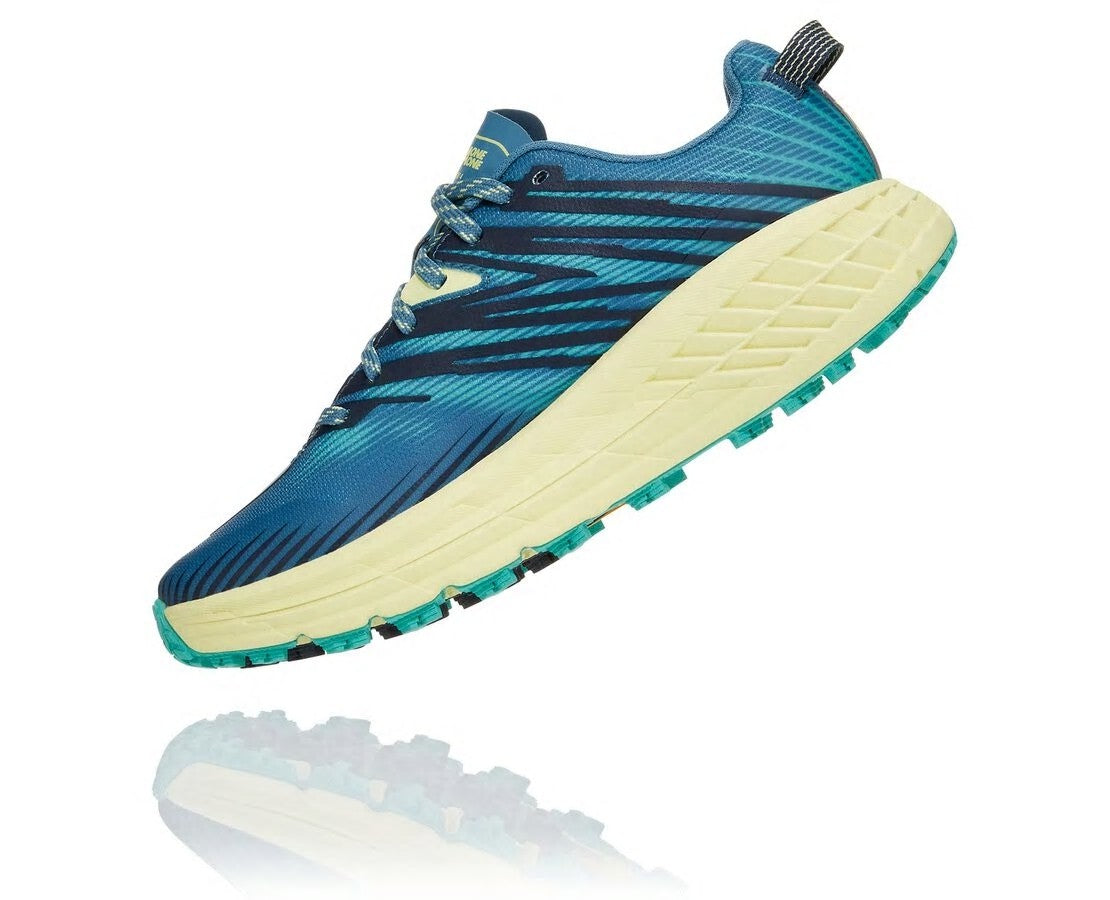 HOKA Provincial Blue / Luminary Green - Women's Speedgoat 4