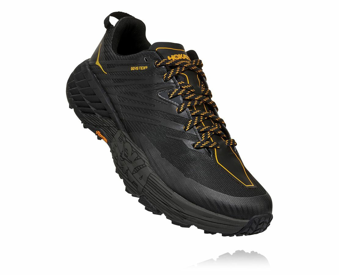 HOKA Anthracite / Dark Gull Grey - Men's Speedgoat 4 GORE-TEX