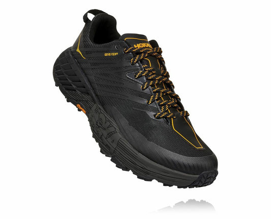 HOKA Anthracite / Dark Gull Grey - Men's Speedgoat 4 GORE-TEX