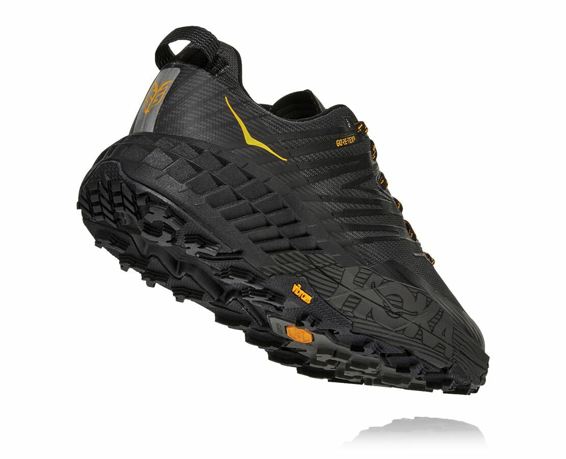 HOKA Anthracite / Dark Gull Grey - Men's Speedgoat 4 GORE-TEX