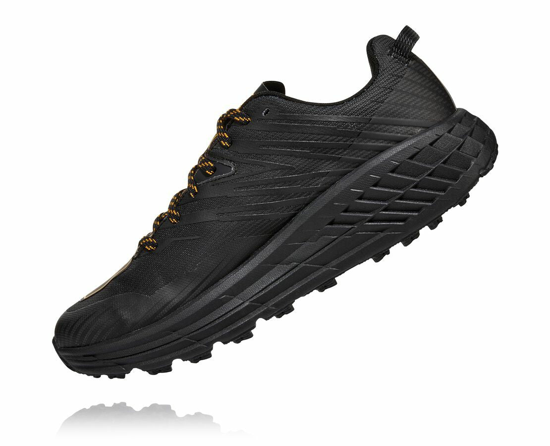 HOKA Anthracite / Dark Gull Grey - Men's Speedgoat 4 GORE-TEX