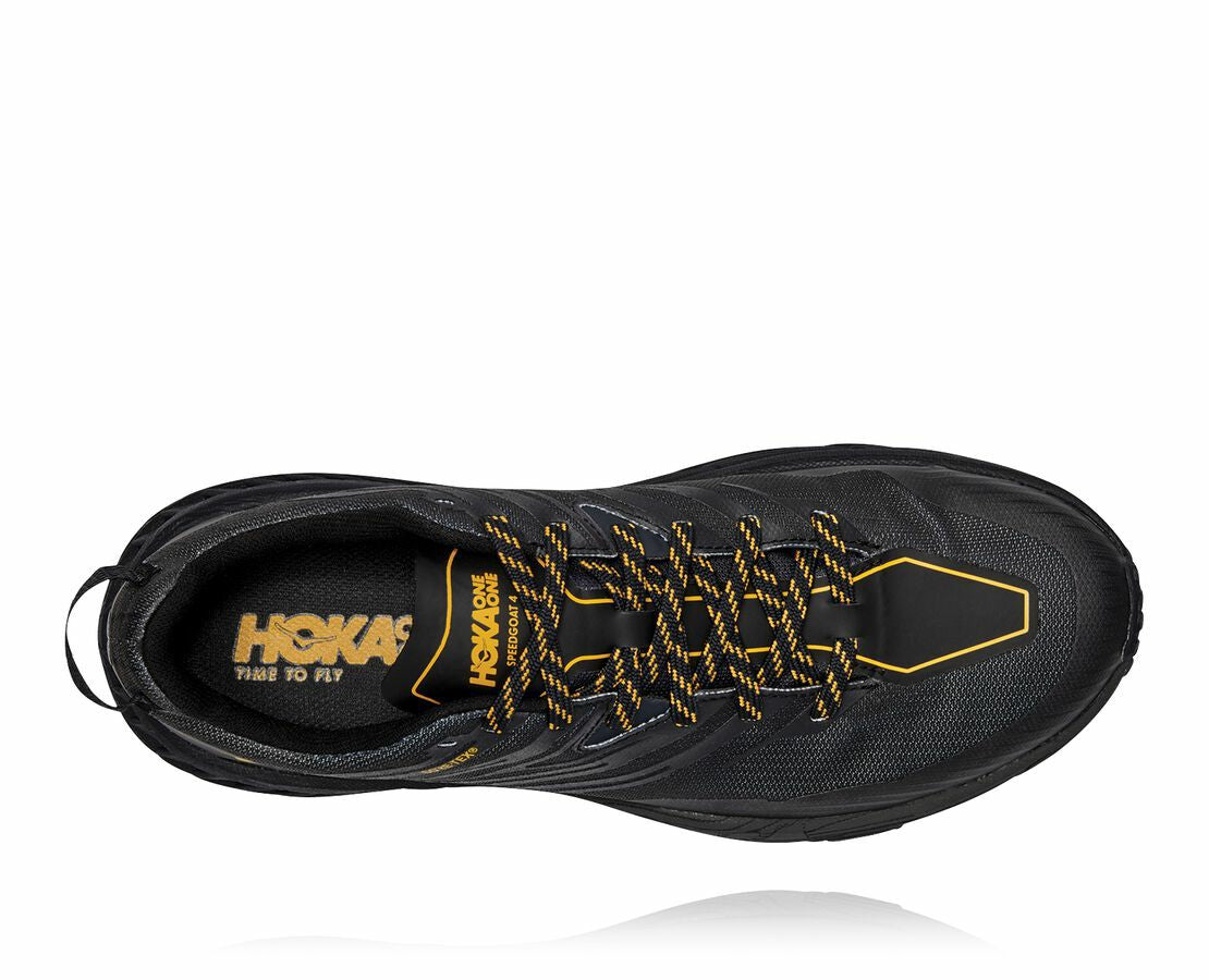 HOKA Anthracite / Dark Gull Grey - Men's Speedgoat 4 GORE-TEX