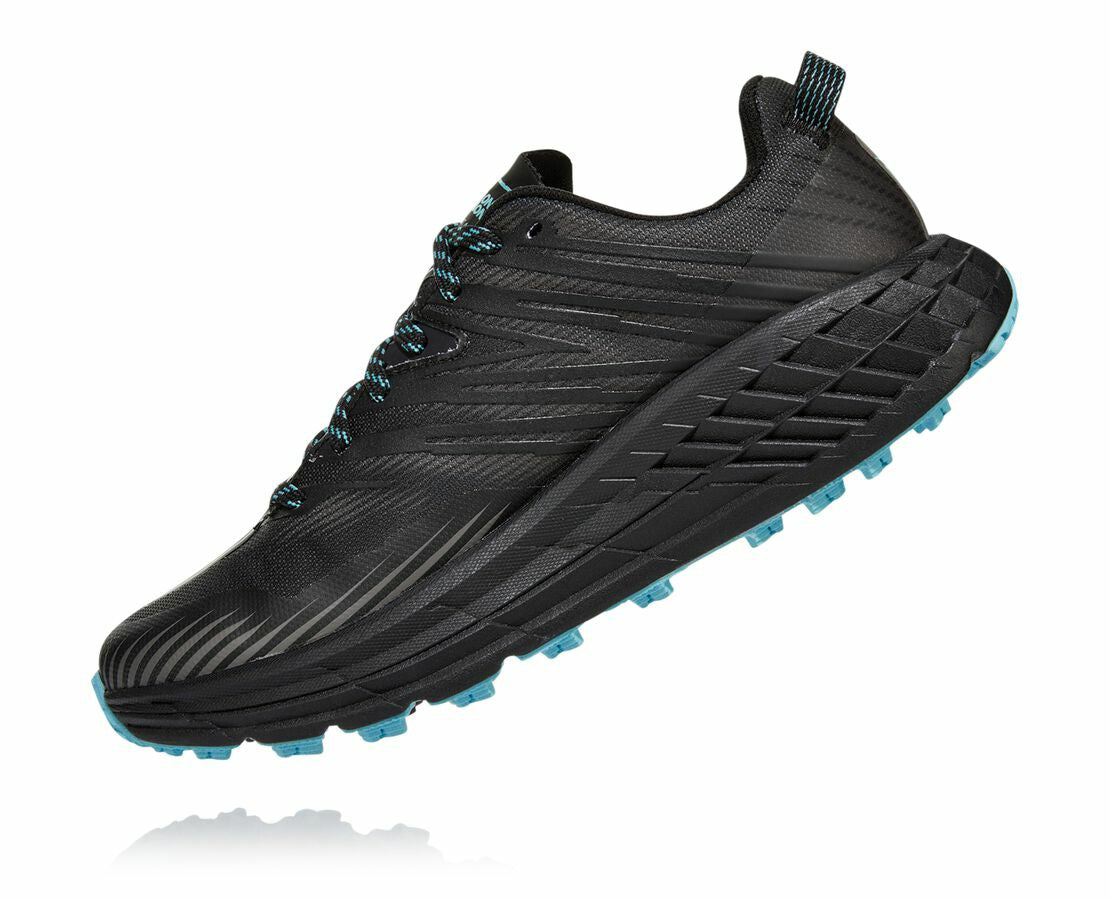 HOKA Anthracite / Dark Gull Grey - Women's Speedgoat 4 GORE-TEX