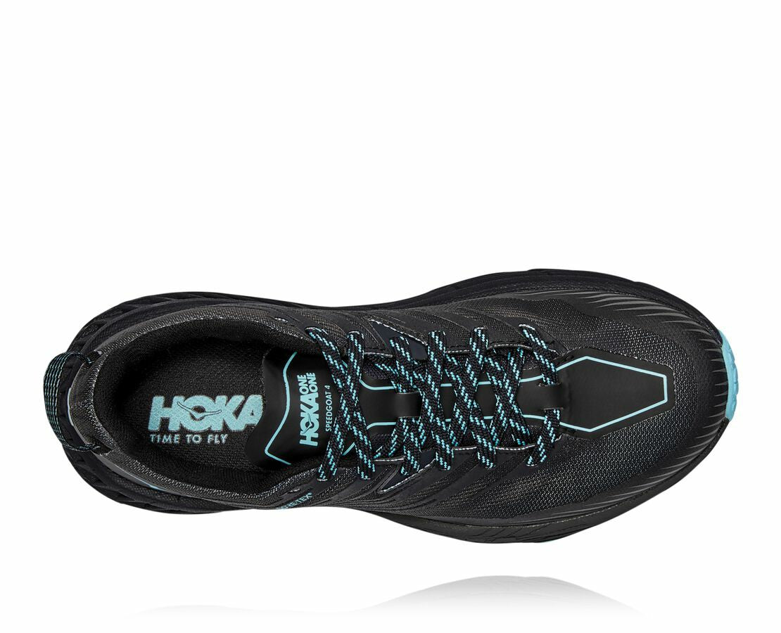 HOKA Anthracite / Dark Gull Grey - Women's Speedgoat 4 GORE-TEX