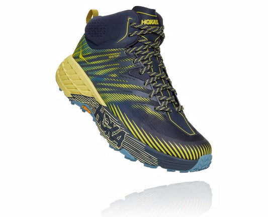 HOKA Ombre Blue / Blue Sheen - Men's Speedgoat Mid GORE-TEX 2