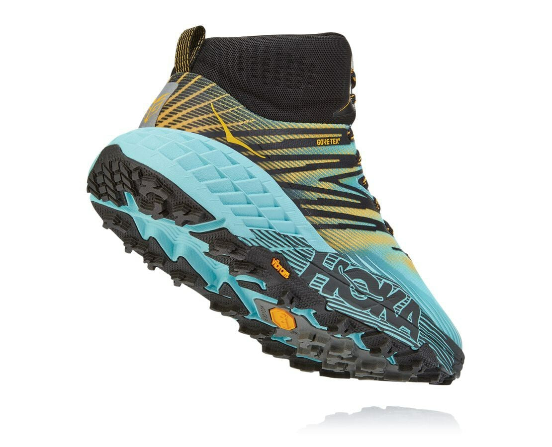 HOKA Antigua Sand / Golden Rod - Women's Speedgoat Mid GORE-TEX 2
