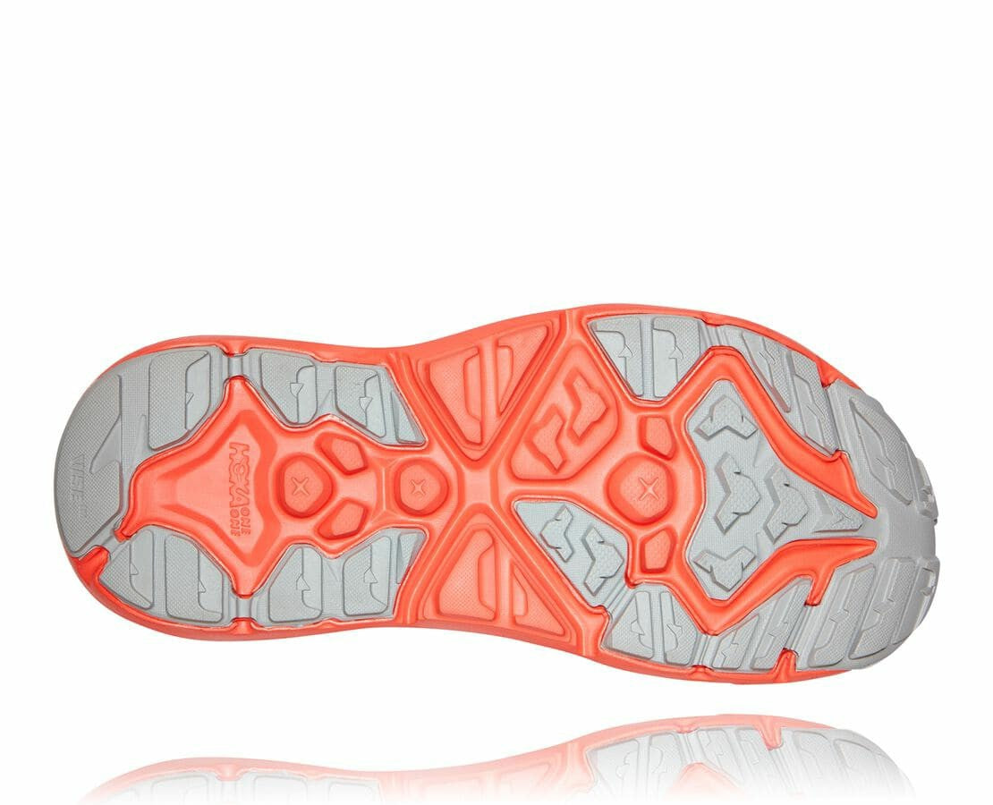 HOKA Black Iris / Mandarin Red - Men's Hopara