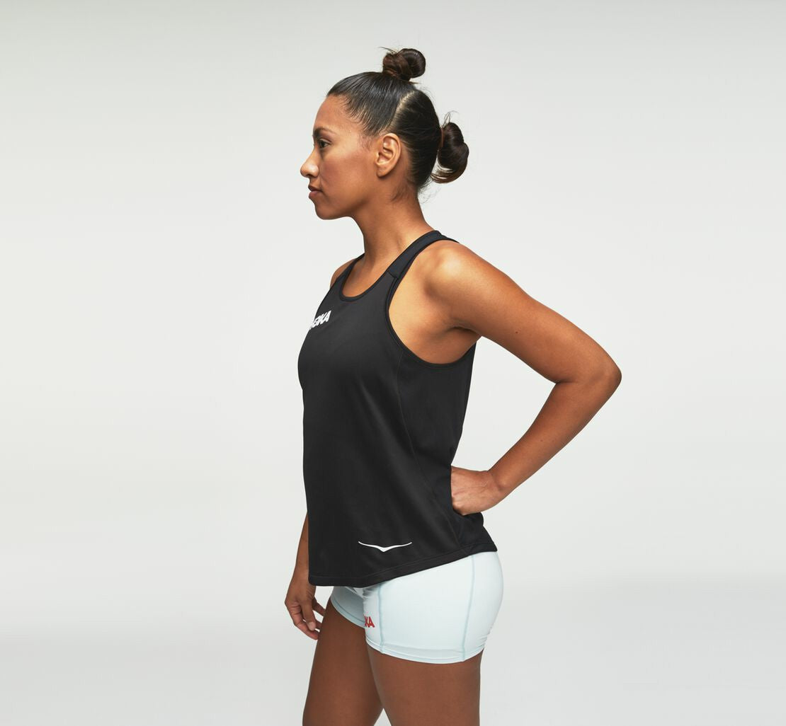 HOKA Black - Women's Performance Tank