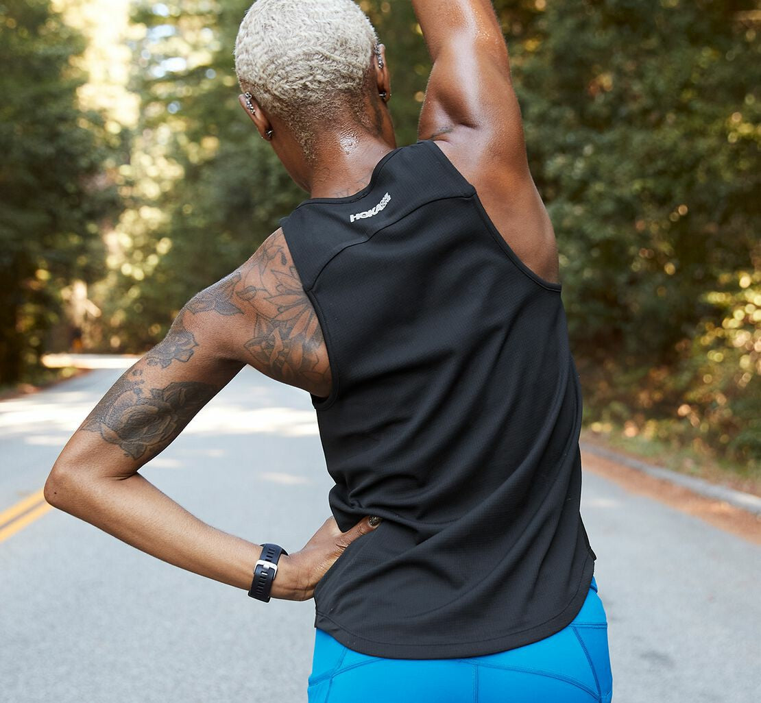 HOKA Black - Women's Performance Tank