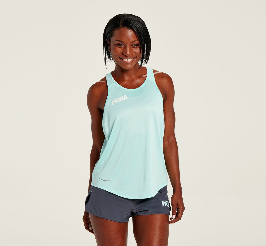 HOKA Blue Tint - Women's Performance Tank