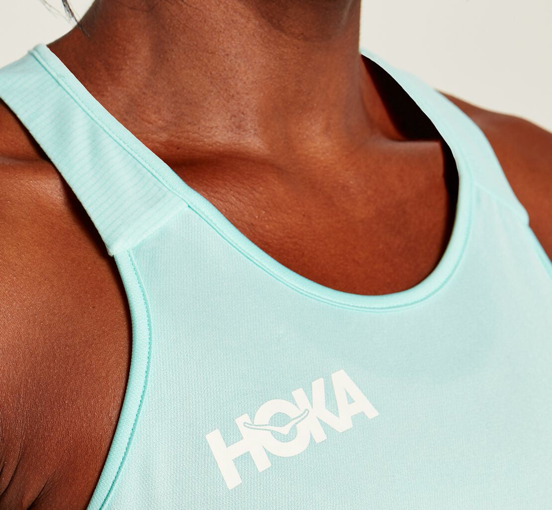 HOKA Blue Tint - Women's Performance Tank