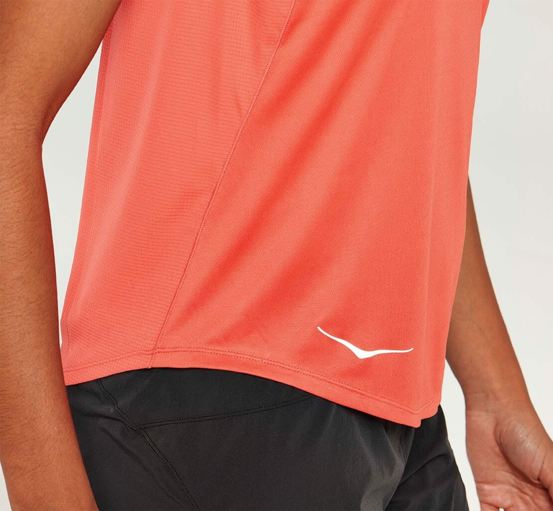 HOKA Hot Coral - Women's Performance Tank