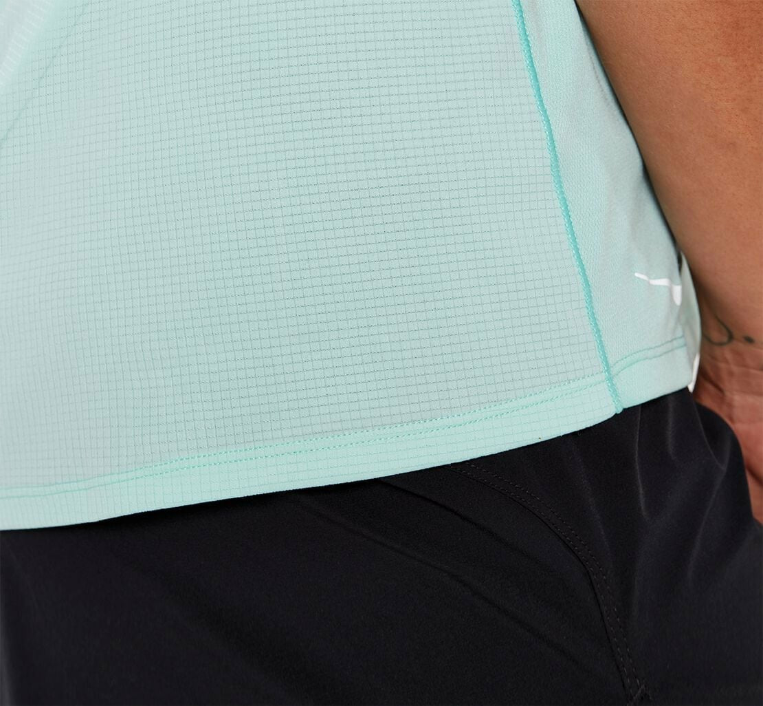 HOKA Blue Tint - Women's Performance Short Sleeve