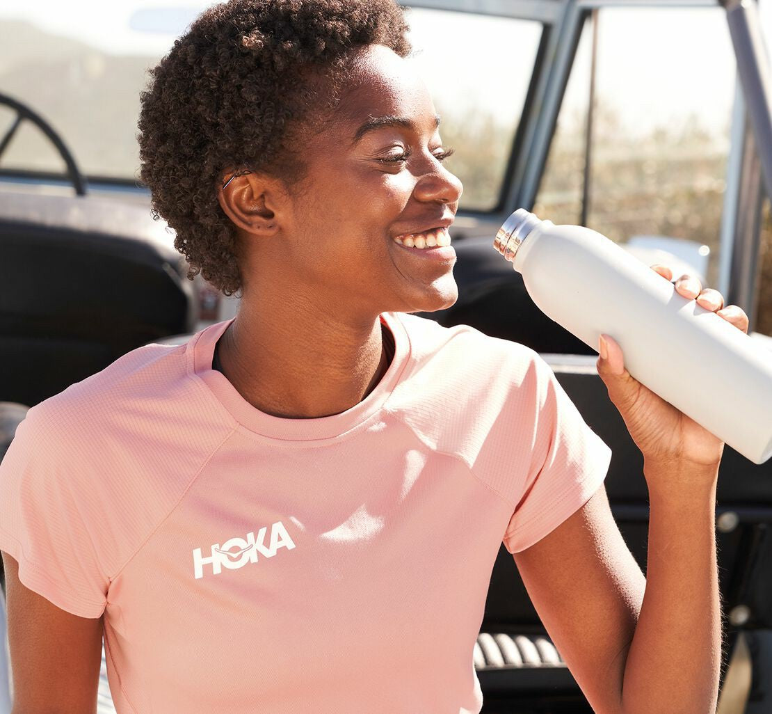 HOKA Rosette - Women's Performance Short Sleeve
