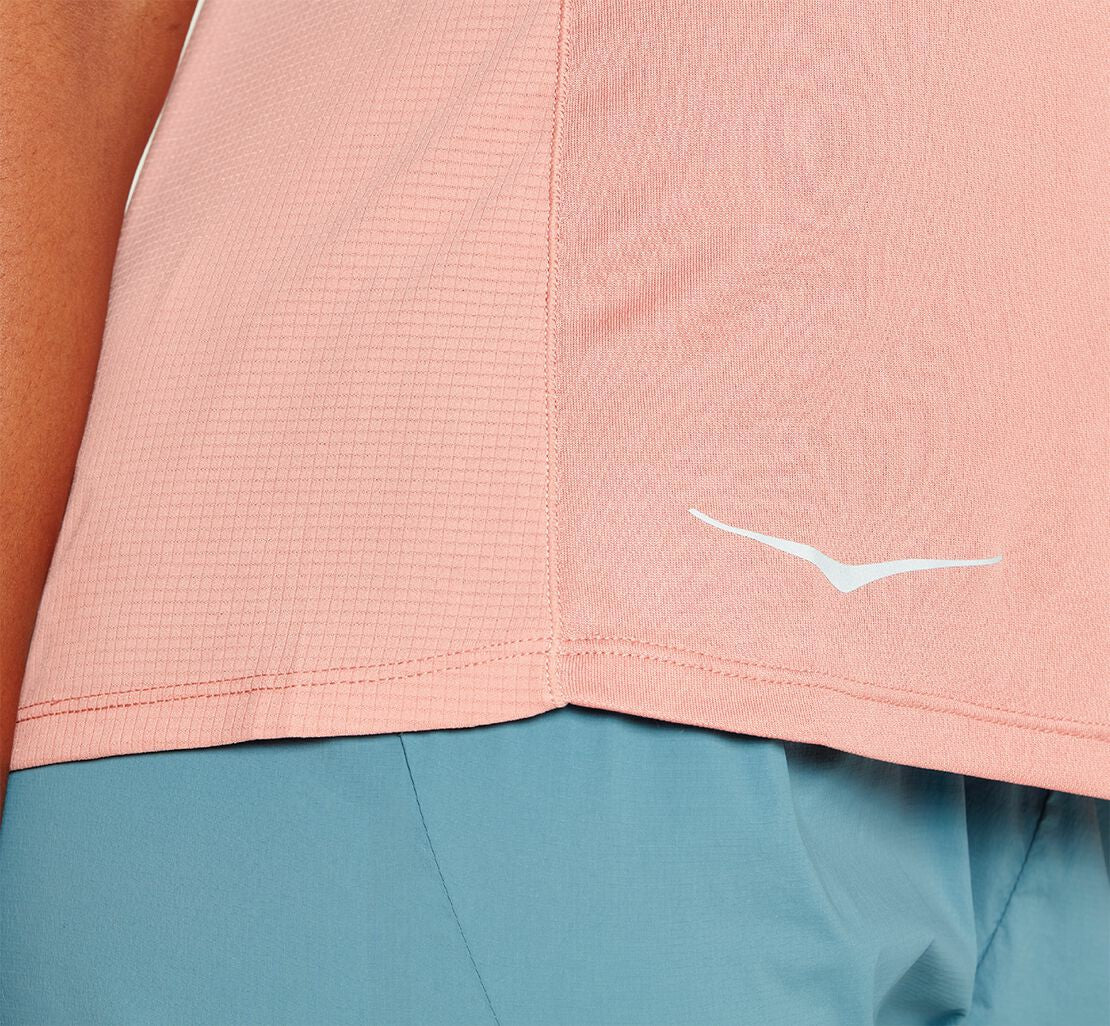 HOKA Rosette - Women's Performance Short Sleeve