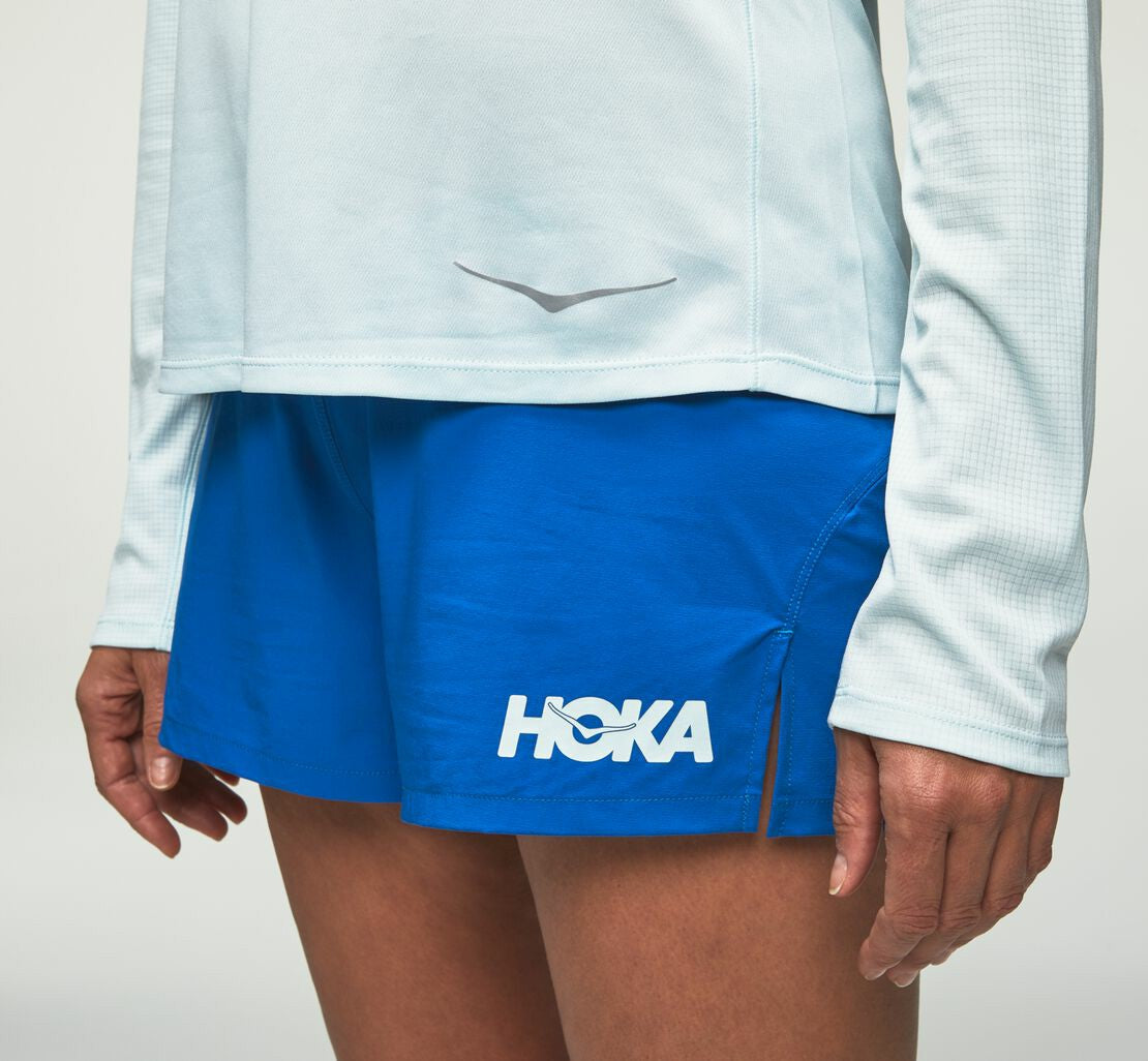 HOKA Wan Blue - Women's Performance Long Sleeve