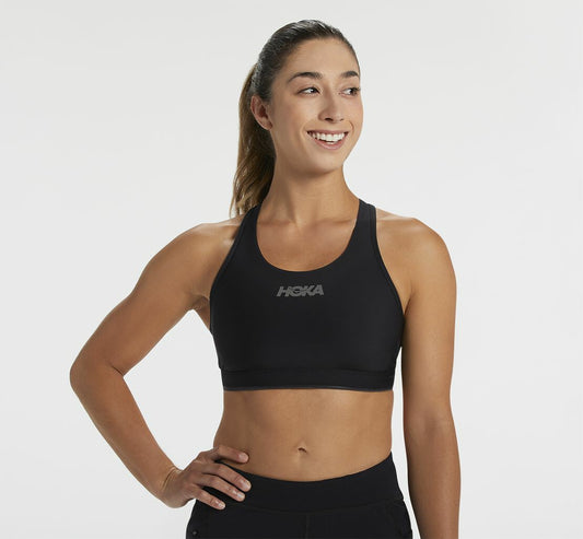 HOKA Black - Women's Performance Sports Bra