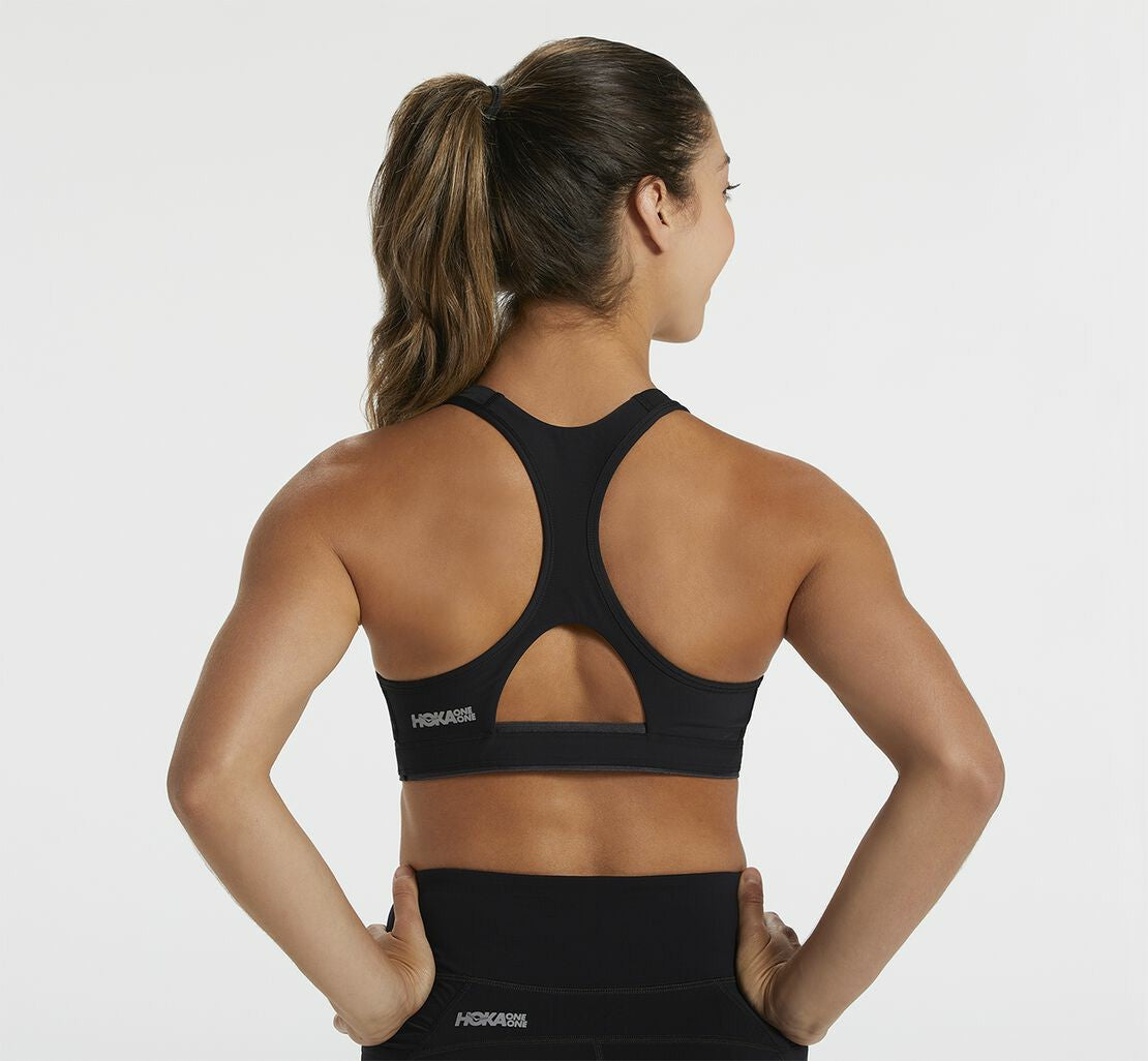 HOKA Black - Women's Performance Sports Bra