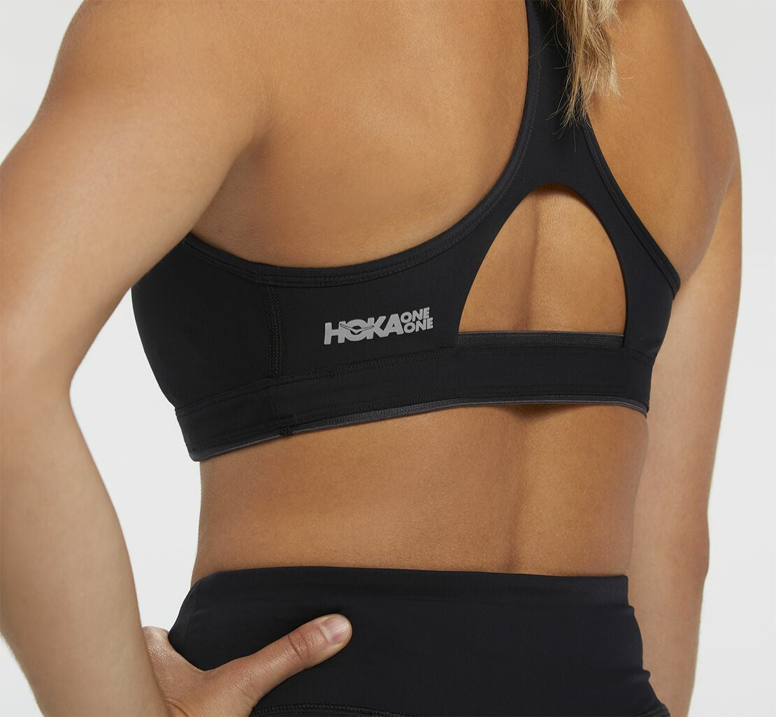 HOKA Black - Women's Performance Sports Bra