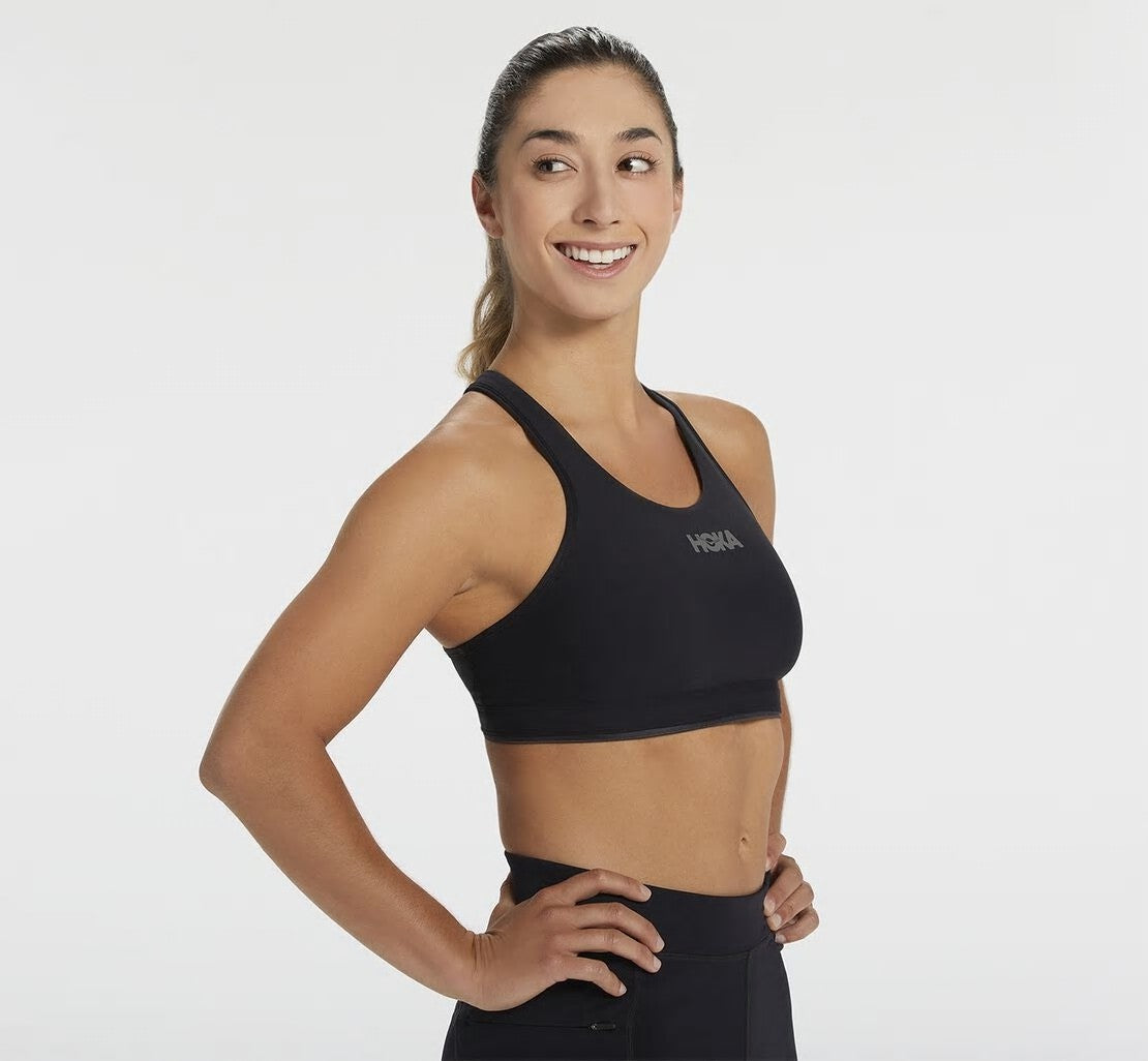 HOKA Black - Women's Performance Sports Bra